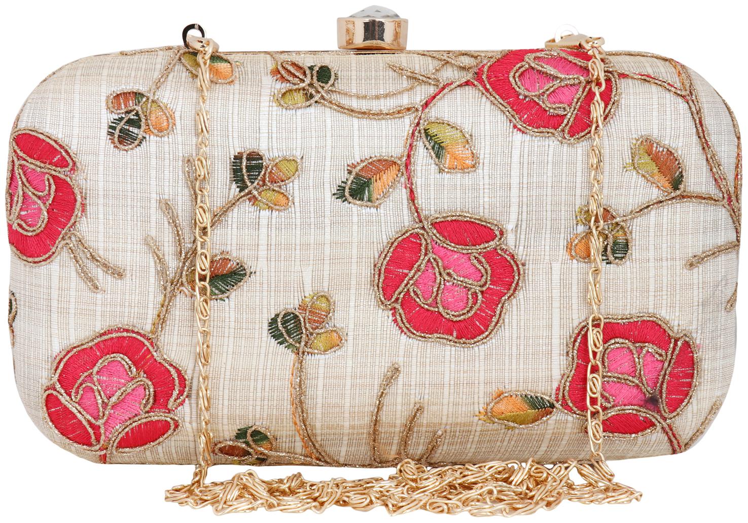 

Anekaant Women Multi Synthetic Clutch