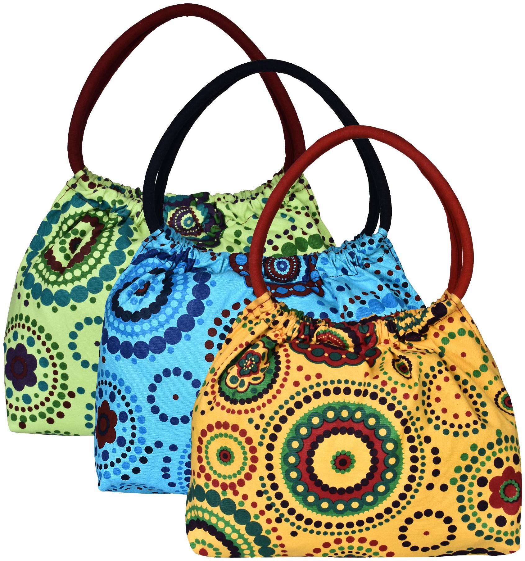 

Anekaant Multi Canvas Shoulder Bag - ADB4078ABC