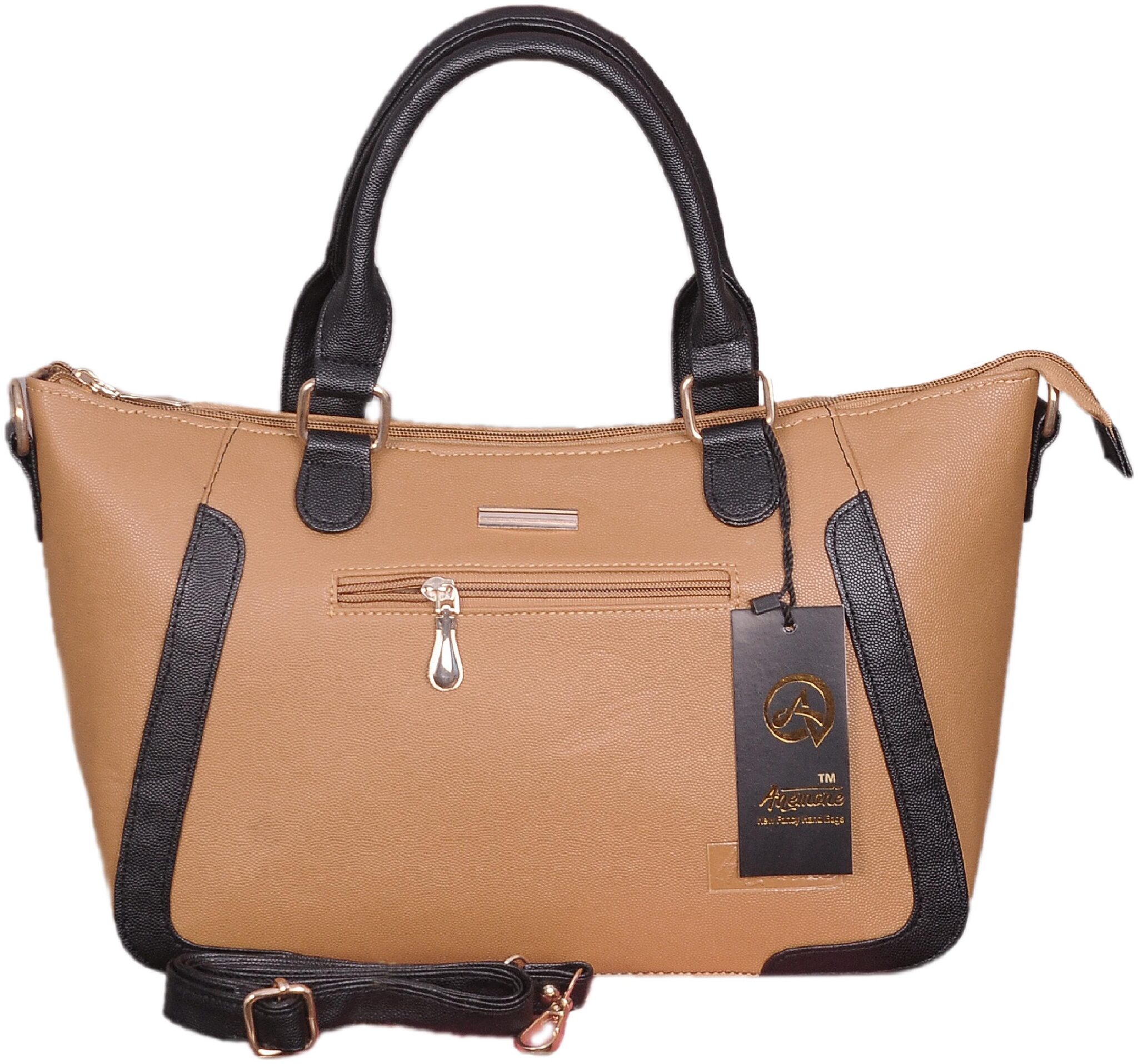

Anemone Beige PU Shoulder Bag Handheld Bag