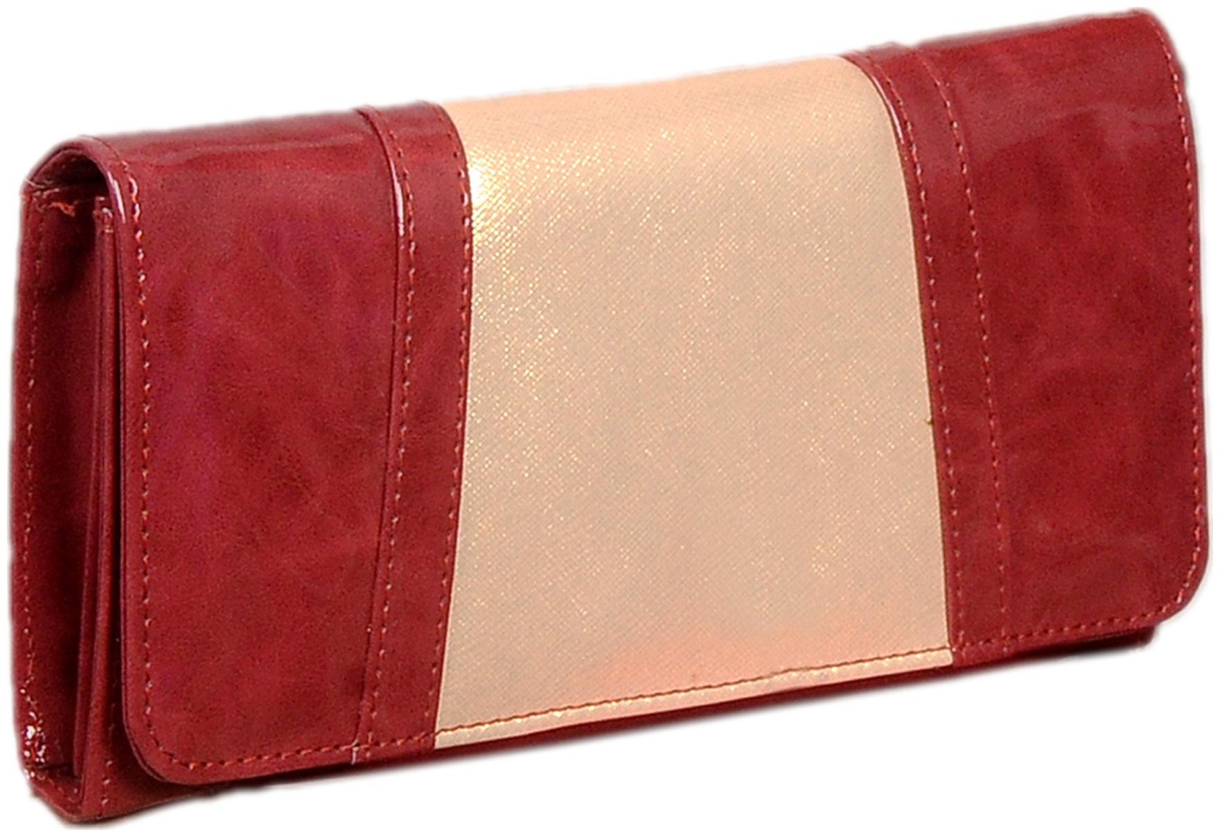 

Anemone Women Maroon PU Clutch