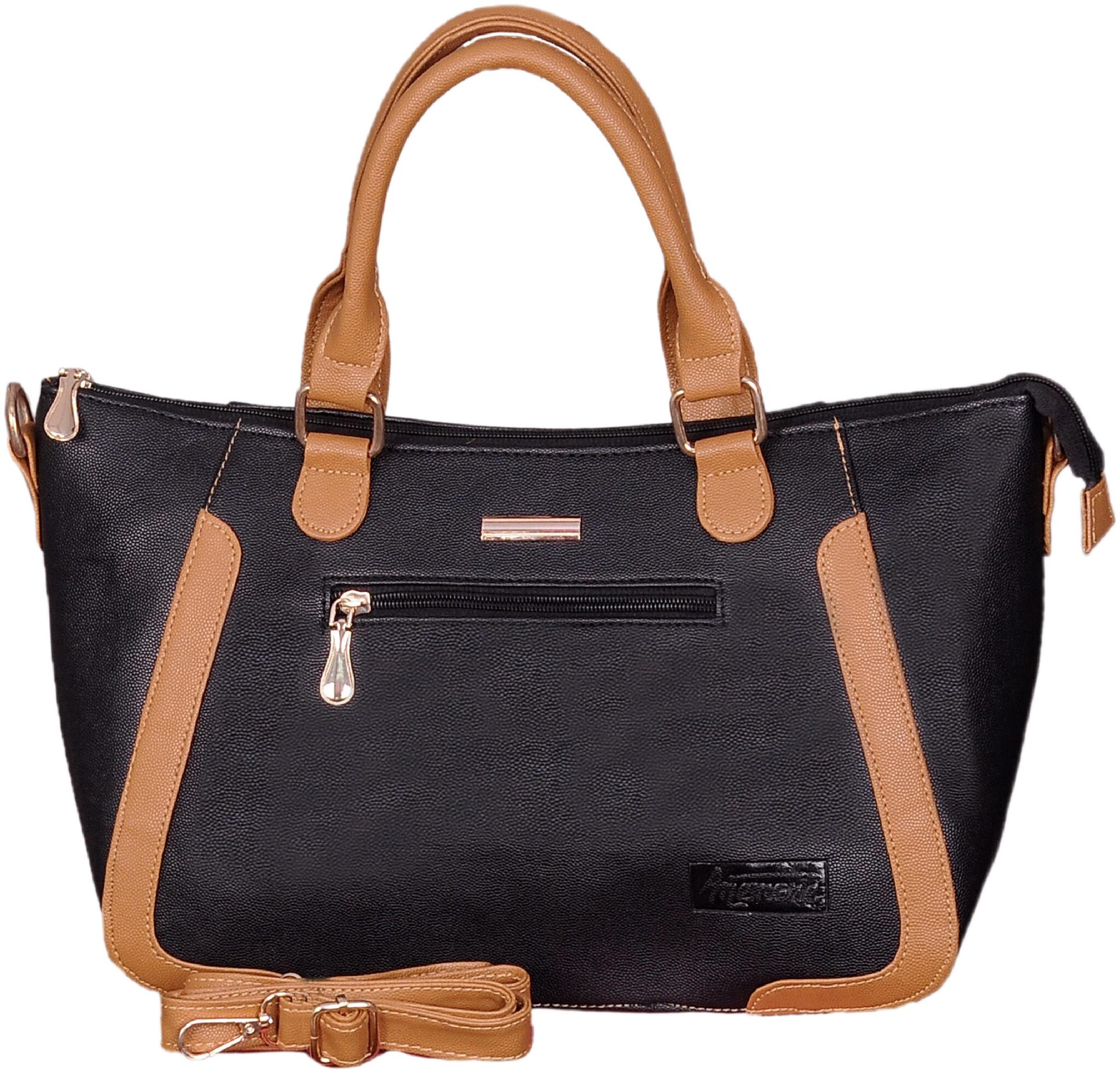 

Anemone Black PU Shoulder Bag Handheld Bag