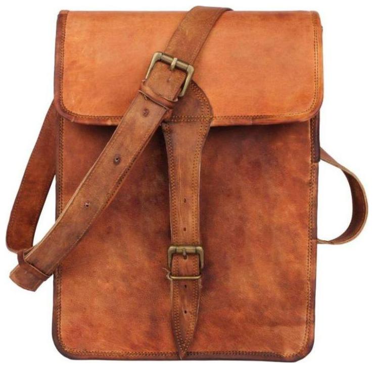 

Anshika International genuine leather only luppie shoulder messenger bag size (L)9 (H)11 (W)3