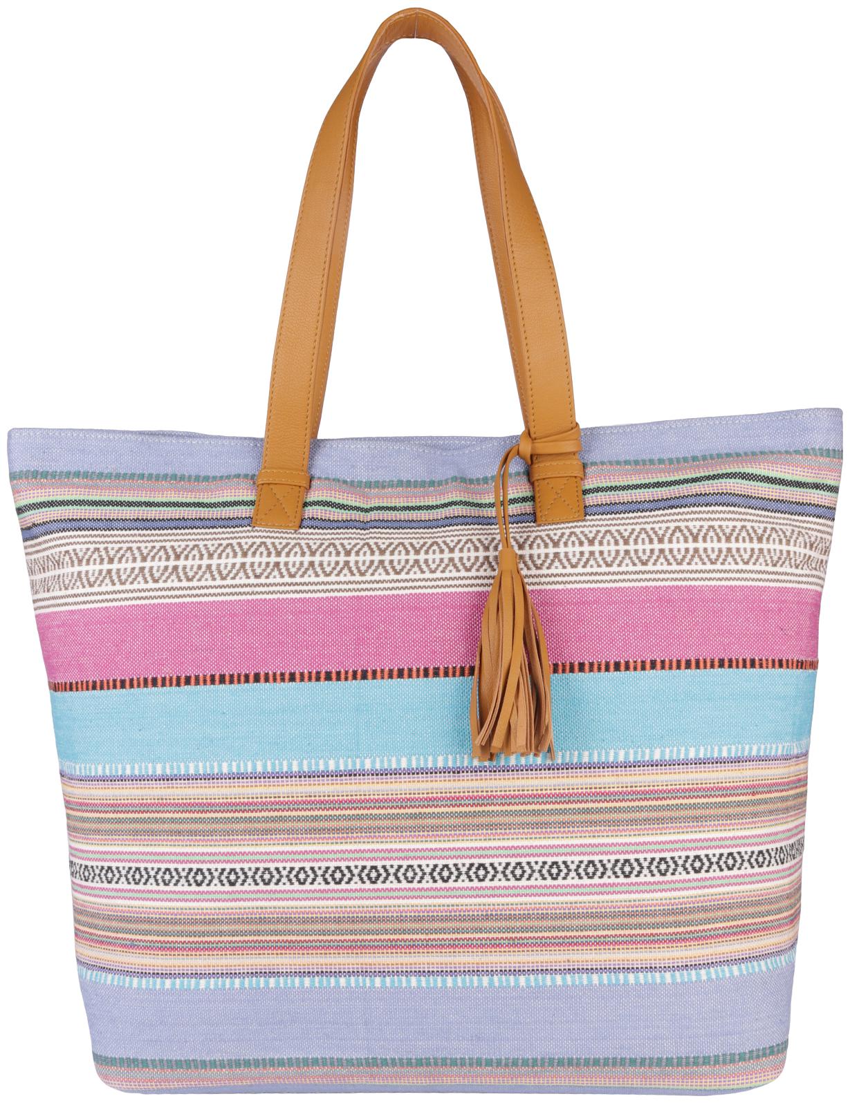 

Antin Women s Woven Tote Handbag (Multi)