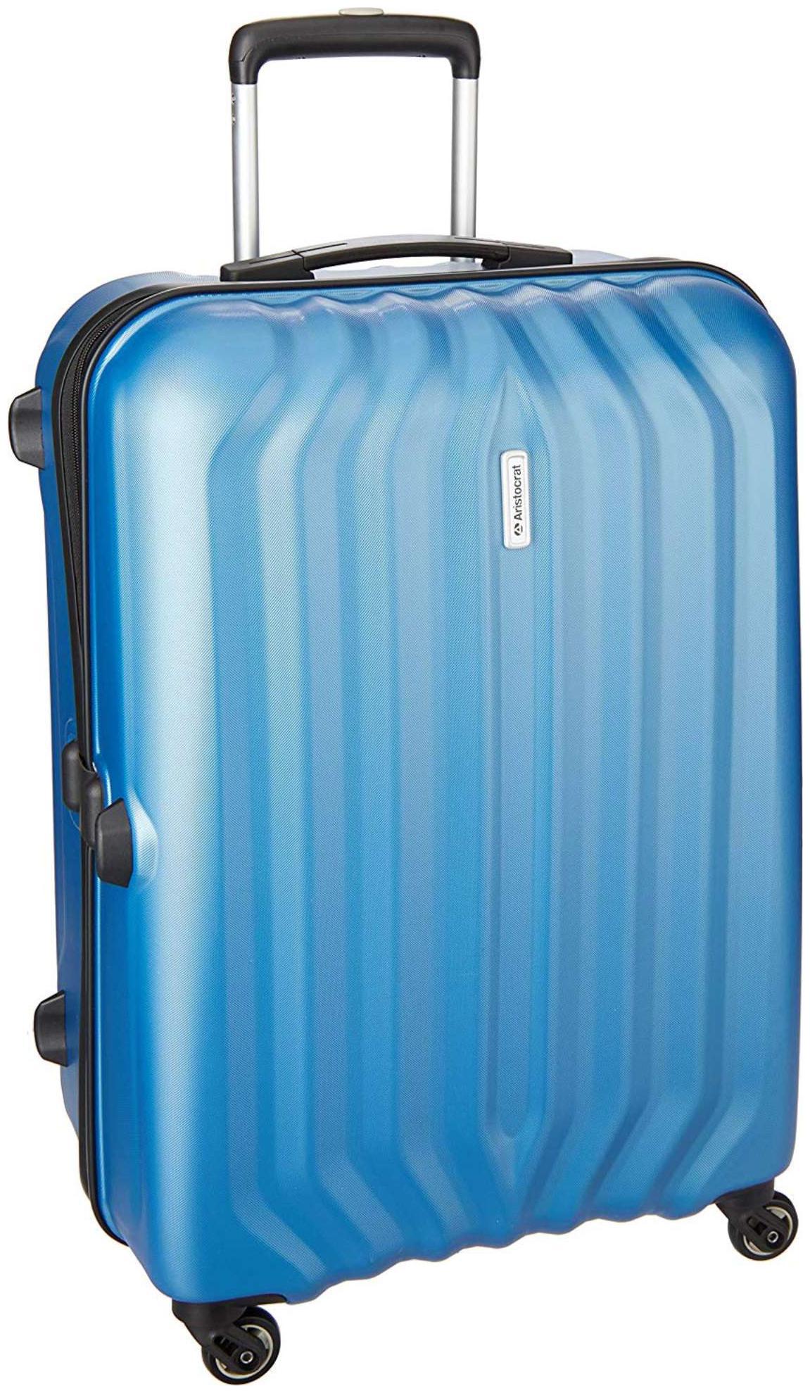 

ARISTOCRAT Cabin Size Hard Luggage Bag ( Blue 4 Wheels )