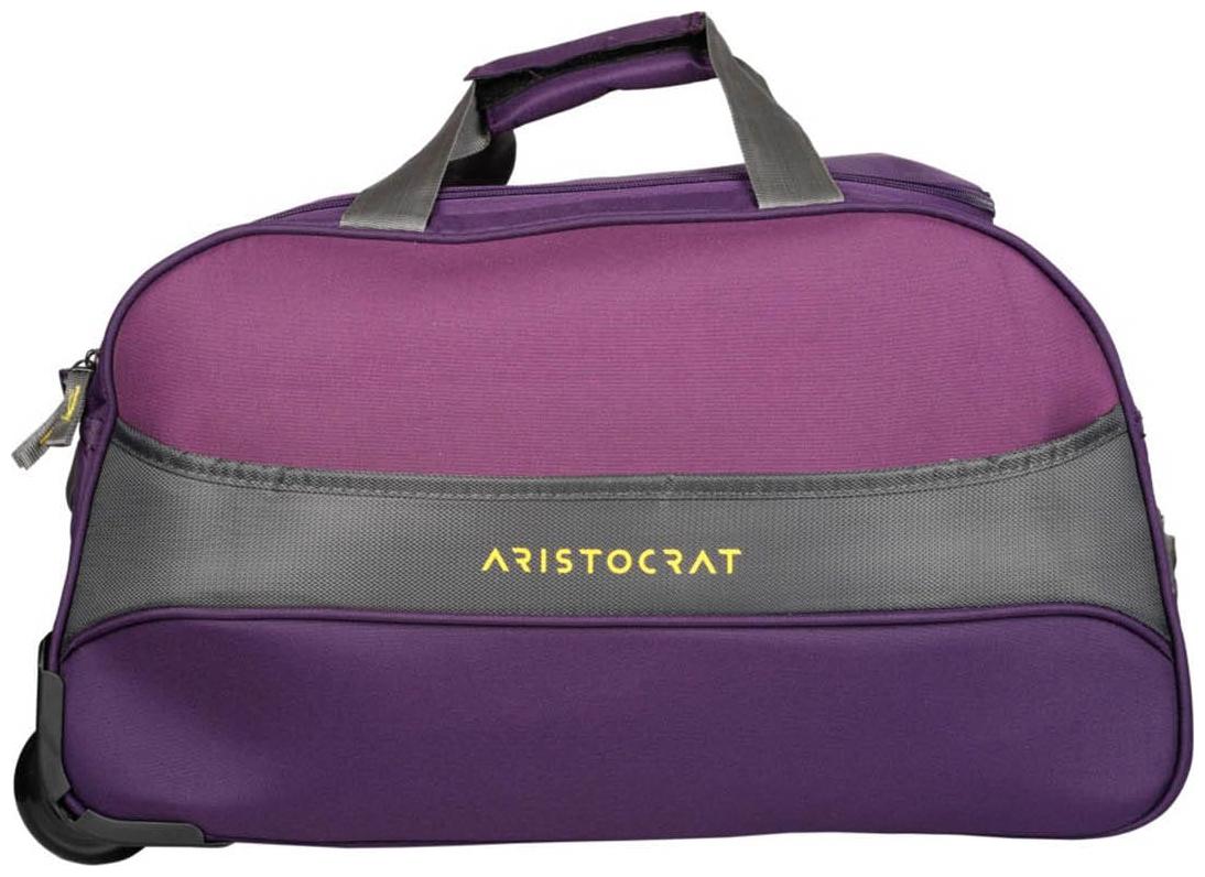 

ARISTOCRAT Polyester Men Gym bag - Purple