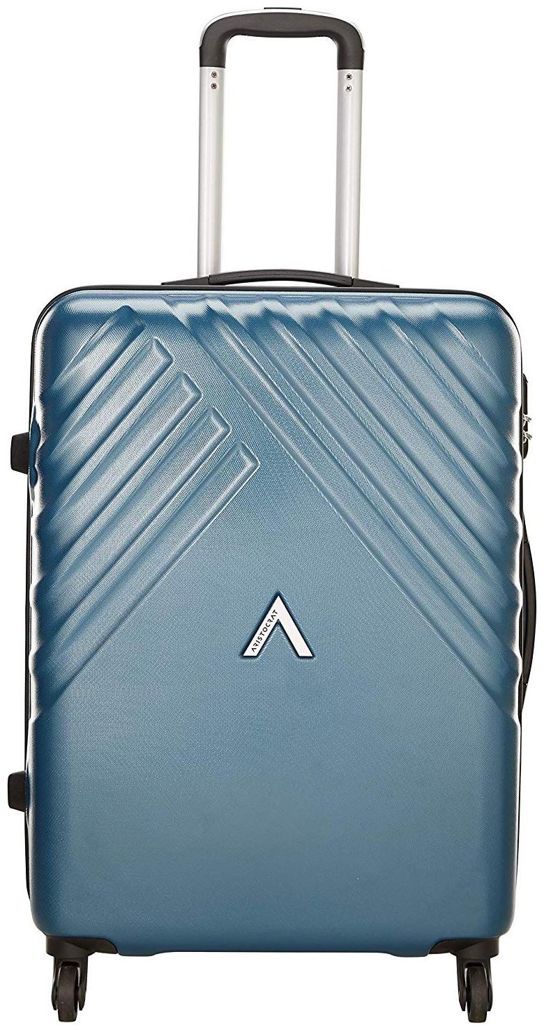 

ARISTOCRAT Luggage Medium Size Hard Luggage Bag ( Blue 4 Wheels )