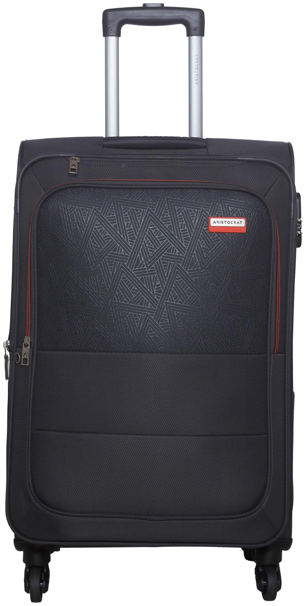 

ARISTOCRAT SORENTO Medium Size Soft Luggage Bag ( Grey 4 Wheels )