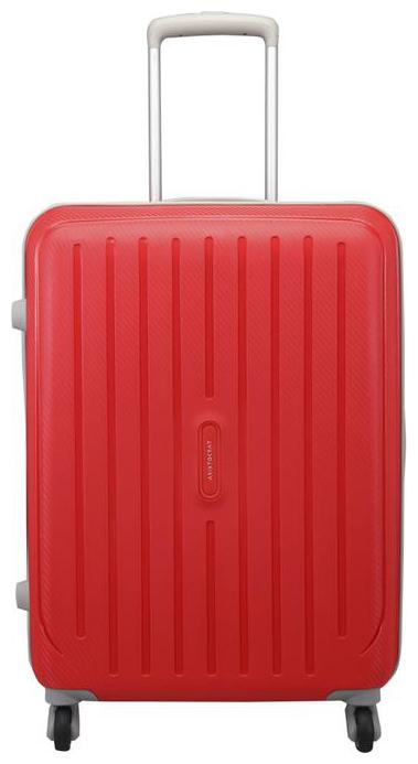 

ARISTOCRAT PHOTON STROLLY 65 360 FIR Medium Size Hard Luggage Bag ( Red 4 Wheels )