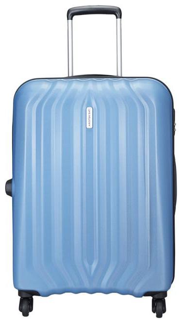 

ARISTOCRAT ASTON STROLLY 67 360 (CR TEX) ATB Medium Size Hard Luggage Bag ( Blue 4 Wheels )
