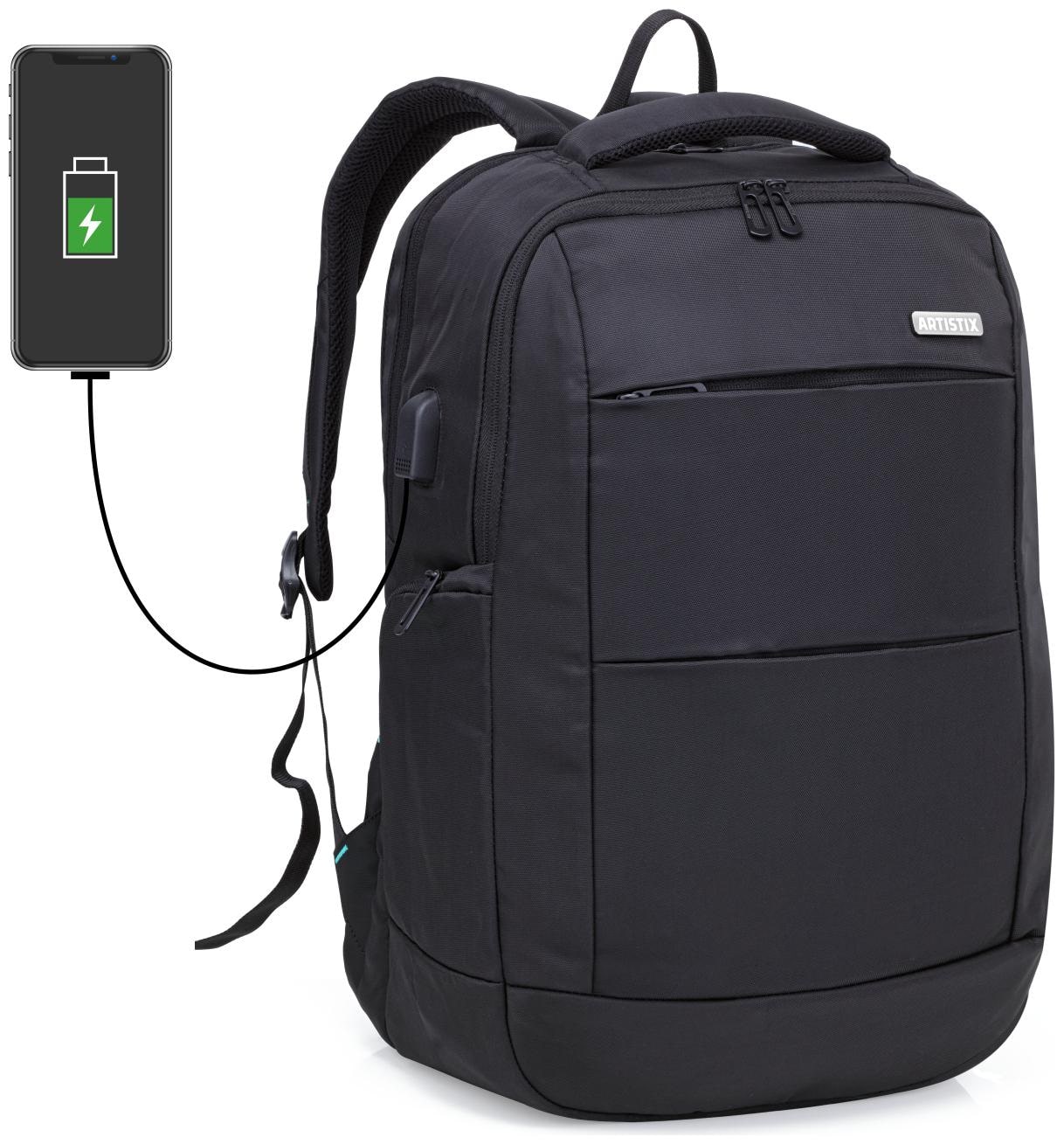 

ARTISTIX Questaa black46 Waterproof Laptop Backpack