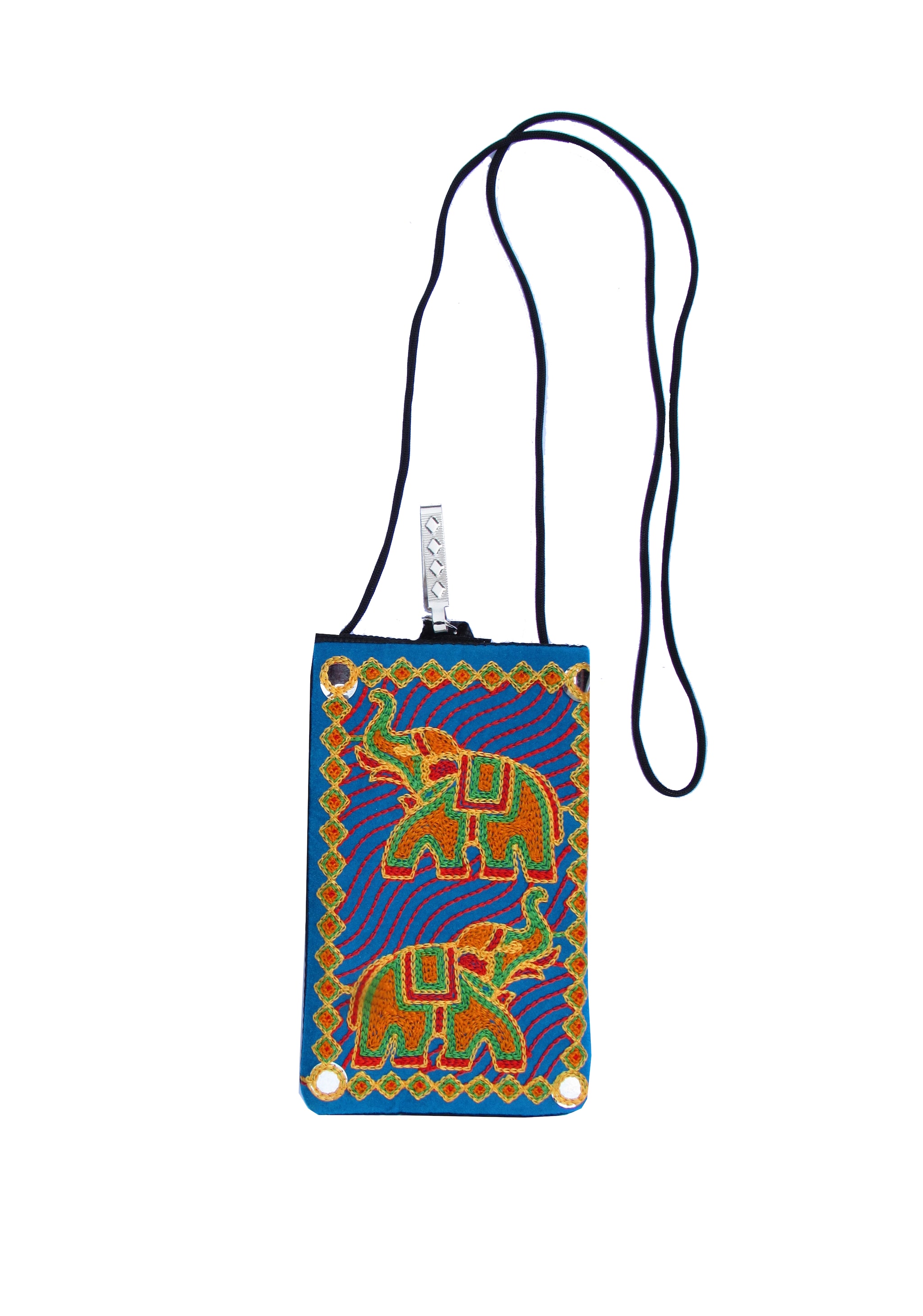 

AVNEESH Multi Cotton Textured Sling Bag