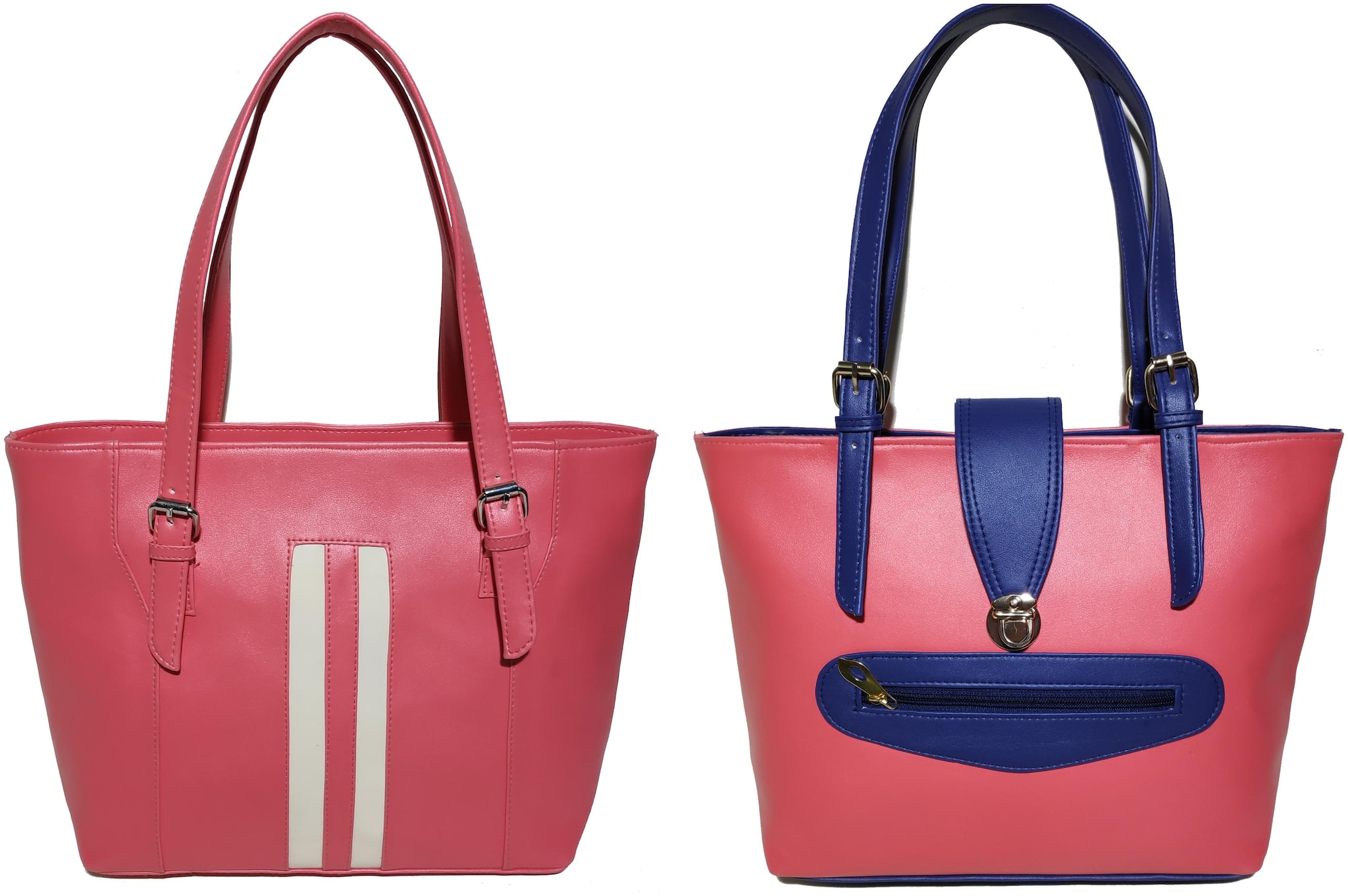 

AZED Collections Pink PU Shoulder Bag