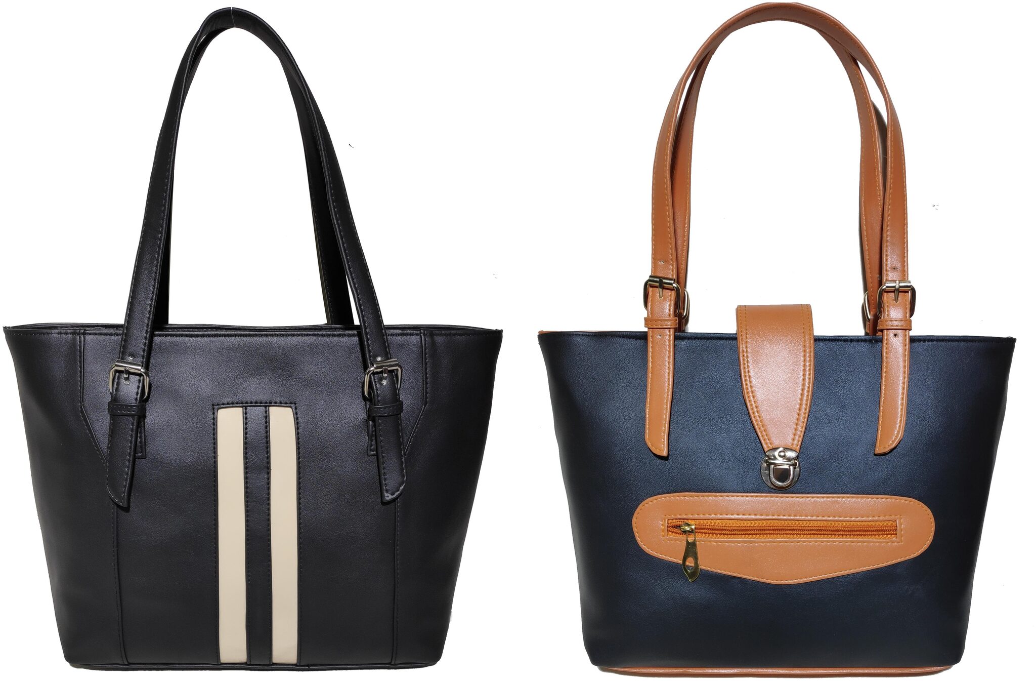 

AZED Collections Black PU Shoulder Bag