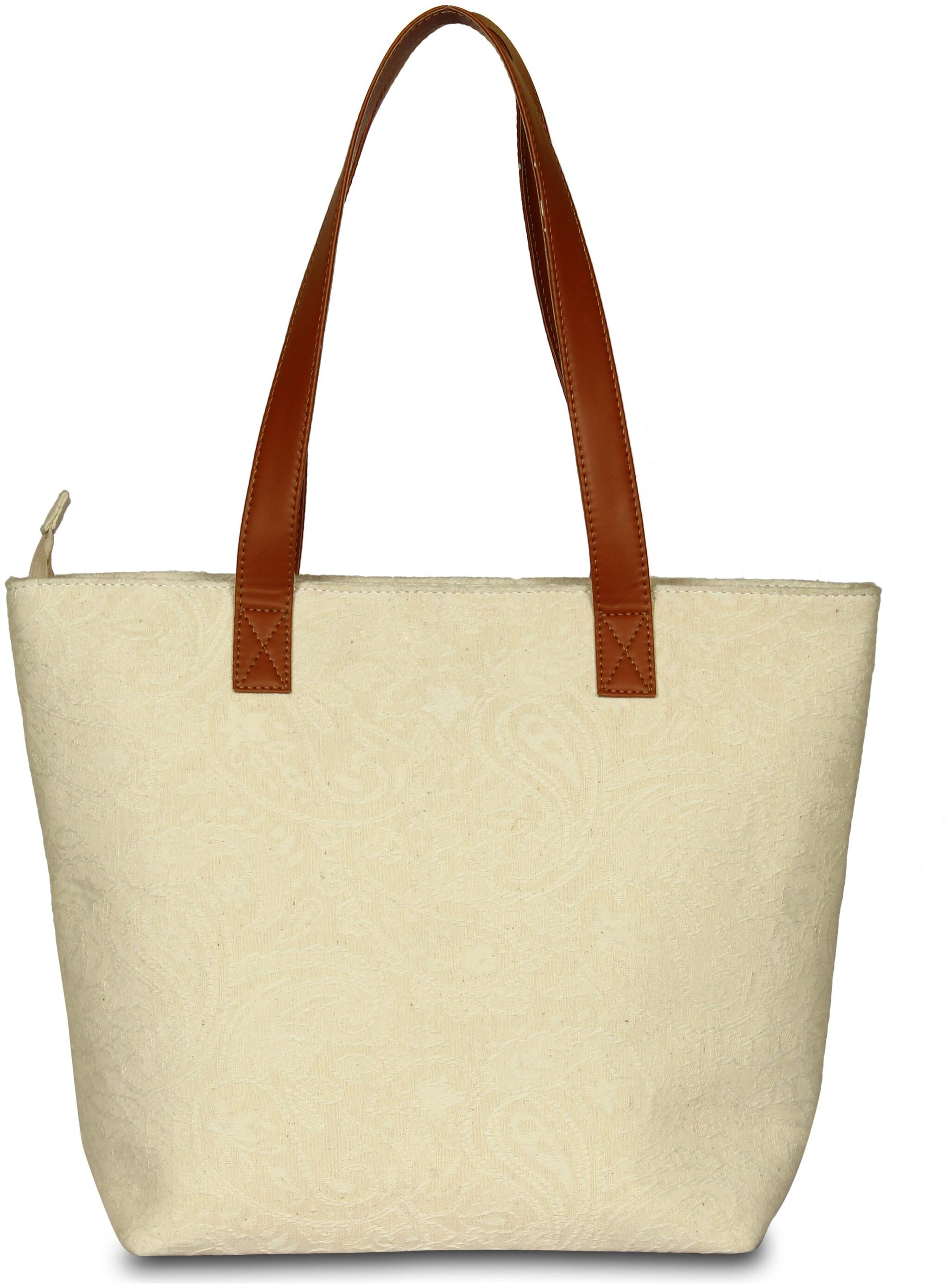 

BABES BABAS Girls Women s Canvas Tote Bag Shoulder Bag Handbag - Beige