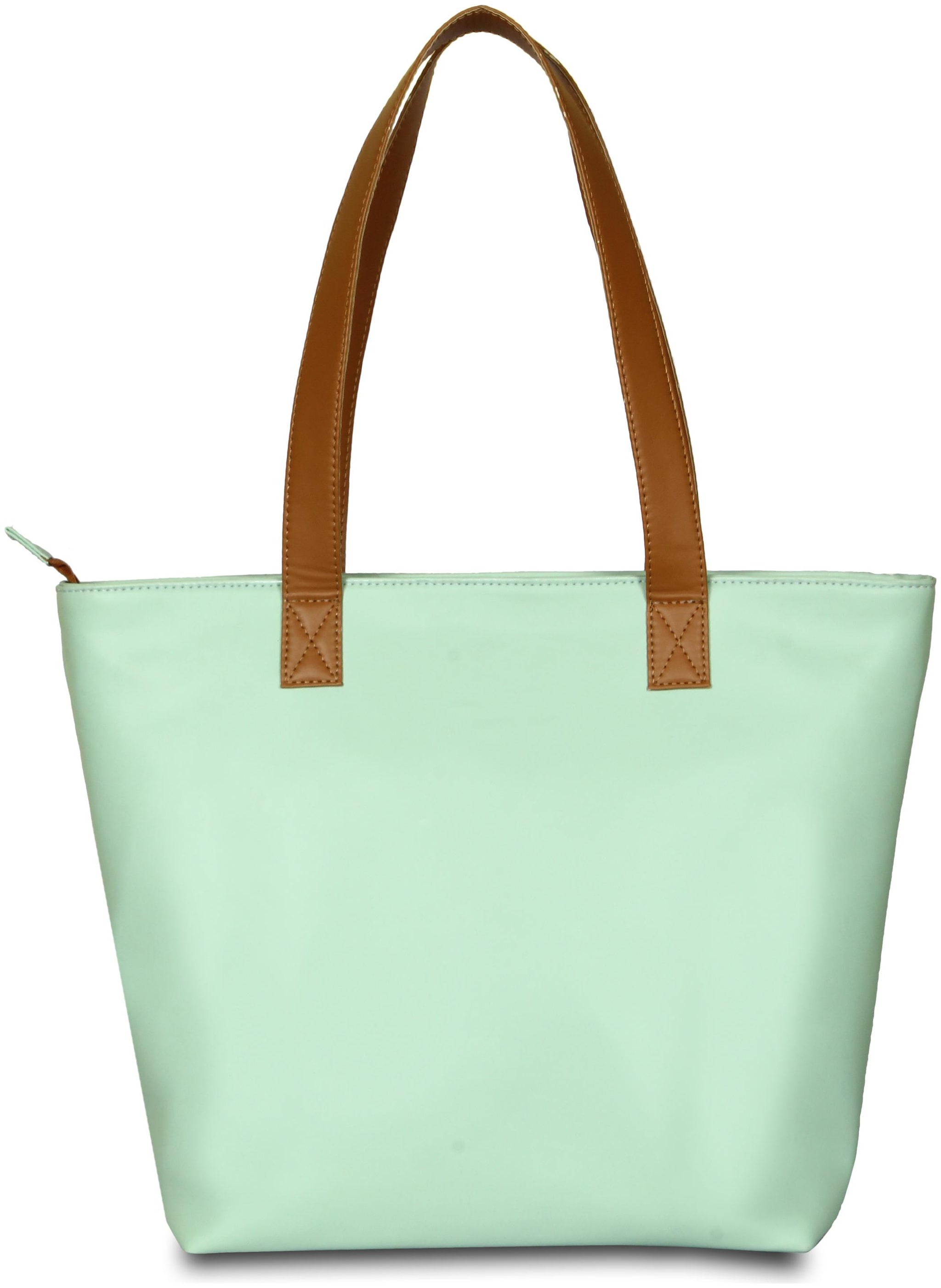 

BABES BABAS Girls Women s Faux Leather Tote Bag Shoulder Bag Handbag -Green