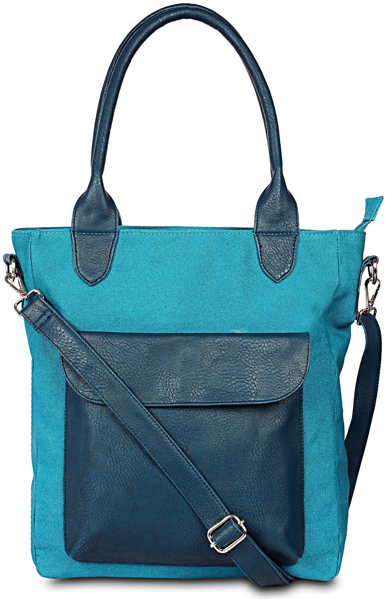 

BABES BABAS Green Canvas Shoulder Bag - Messenger Bag