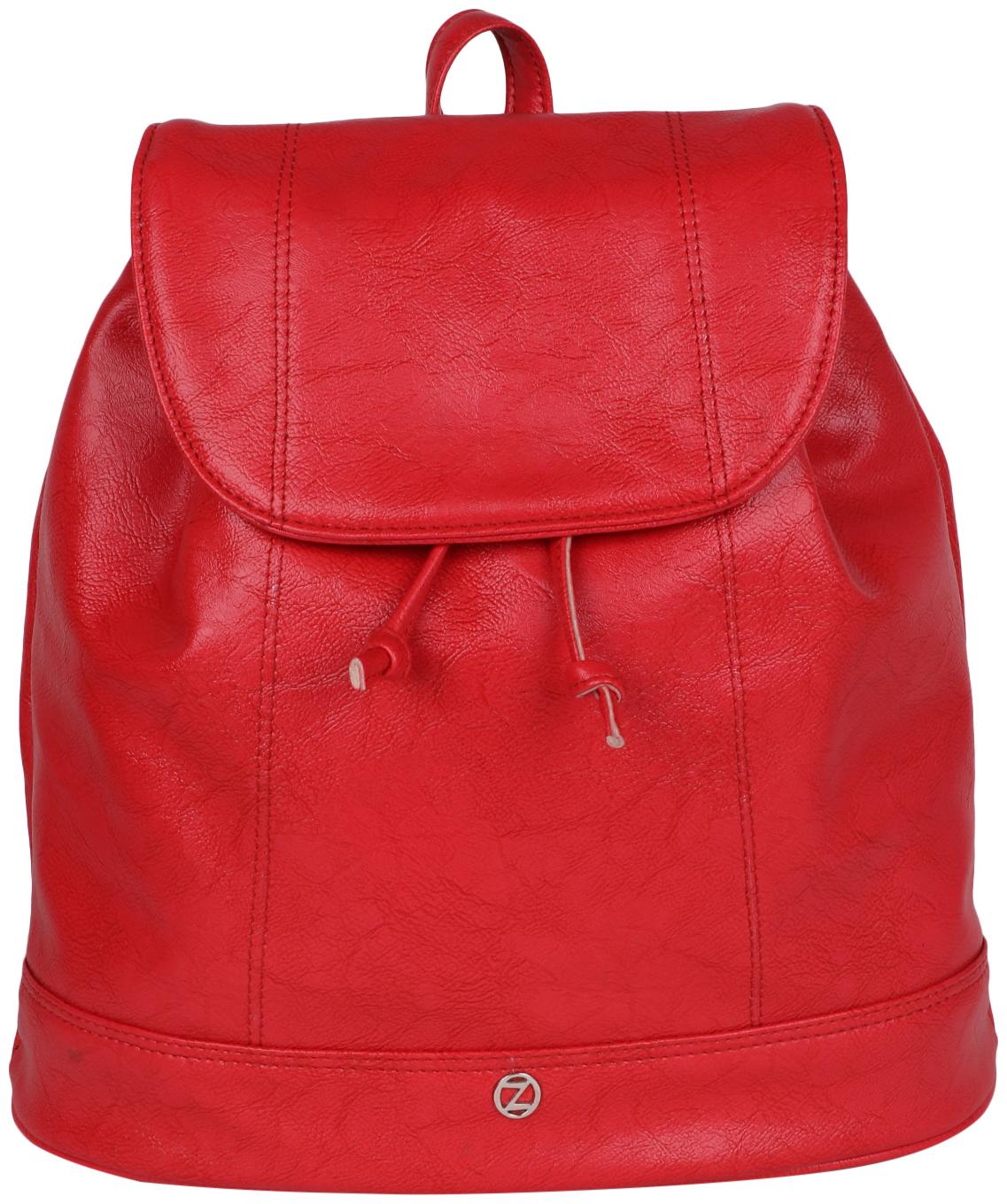 

Osaiz Red PU Backpack