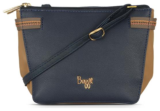 

Baggit Blue Nylon Solid Sling Bag
