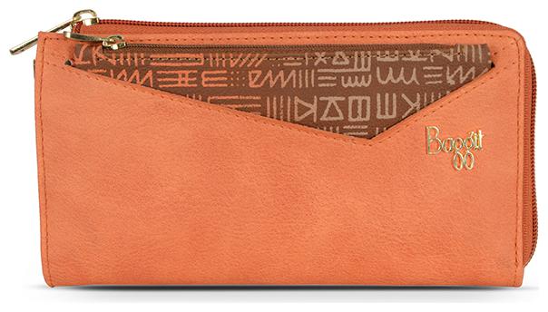 

Baggit Women Orange Synthetic Wallet