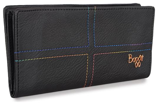 

Baggit Women Black Synthetic Wallet