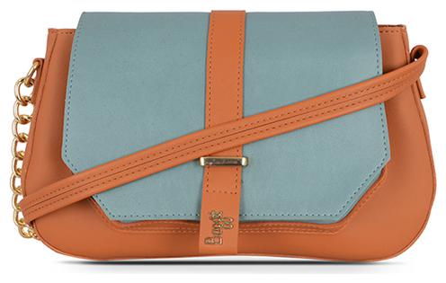 

Baggit Tan Synthetic Handheld Bag