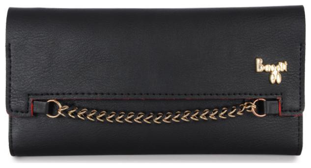 

Baggit Women Black Synthetic Wallet