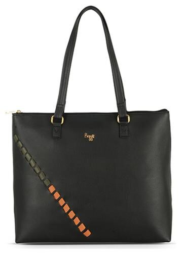 

Baggit Black Synthetic Shoulder Bag