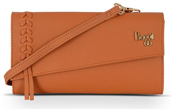 

Baggit Women s Clutch (Tan)