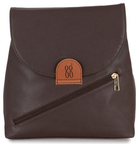 

Baggit Brown Synthetic Backpack