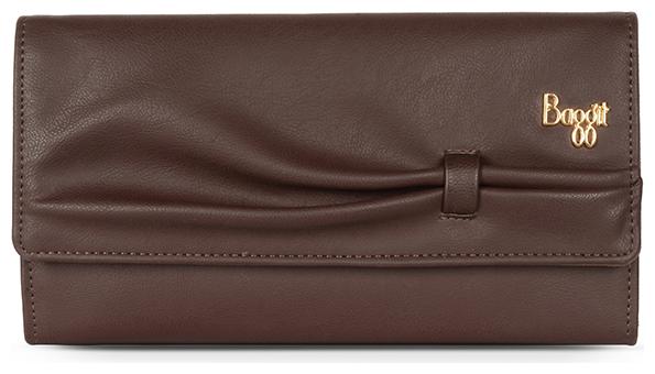 

Baggit Women Nylon 3 Fold (Brown) (Lj Bowtie Y G)