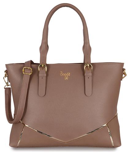 

Baggit Women s Tote Bag (Pink)