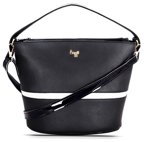 

Baggit Black Synthetic Handheld Bag