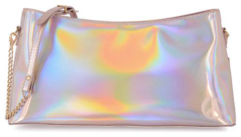 

Baggit Silver Synthetic Handheld Bag