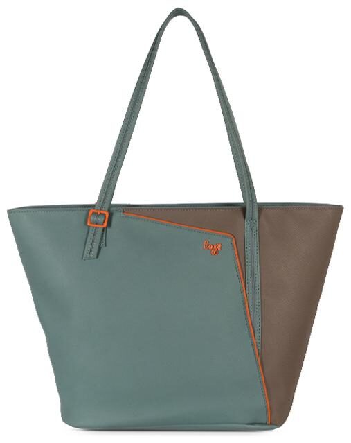

Baggit Women Solid Nylon - Tote Bag Blue
