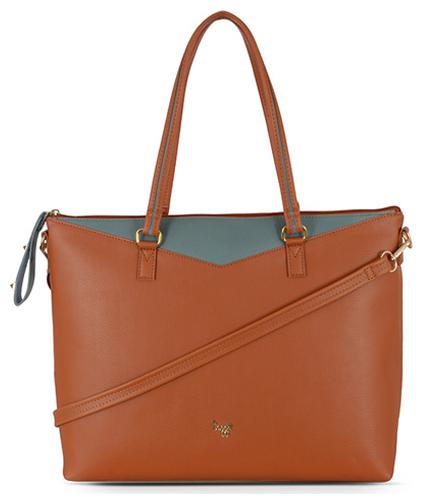 

Baggit Tan Synthetic Shoulder Bag