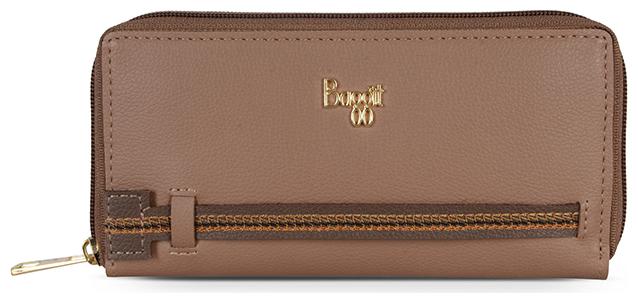 

Baggit Women Nylon Ziparound (Brown) (Lw Wang Y G)