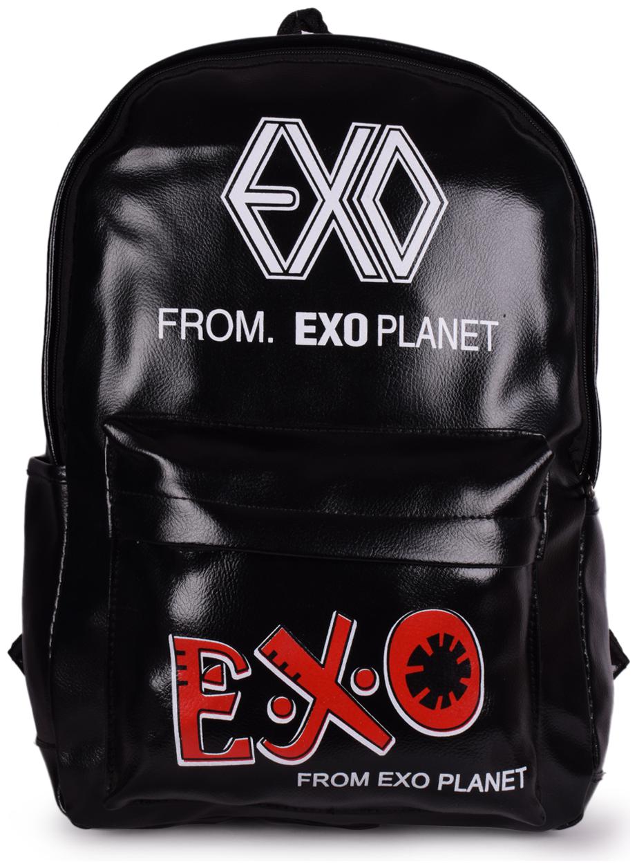 

Bagkok Black PU Backpack