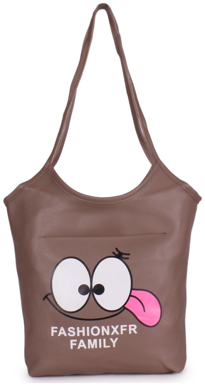 

Bagkok Brown PU Hobo Bag