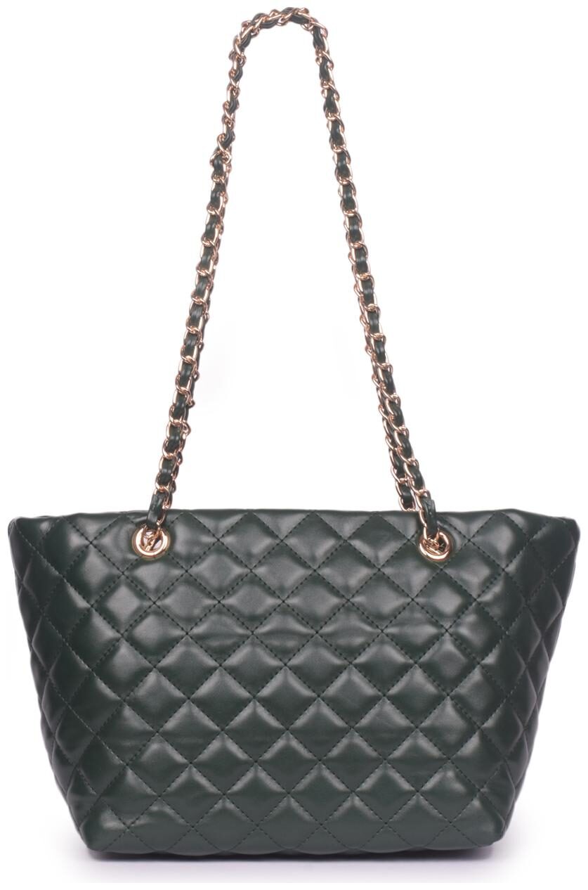 

Bagkok Green PU Handheld Bag - Green PU Tote Bag