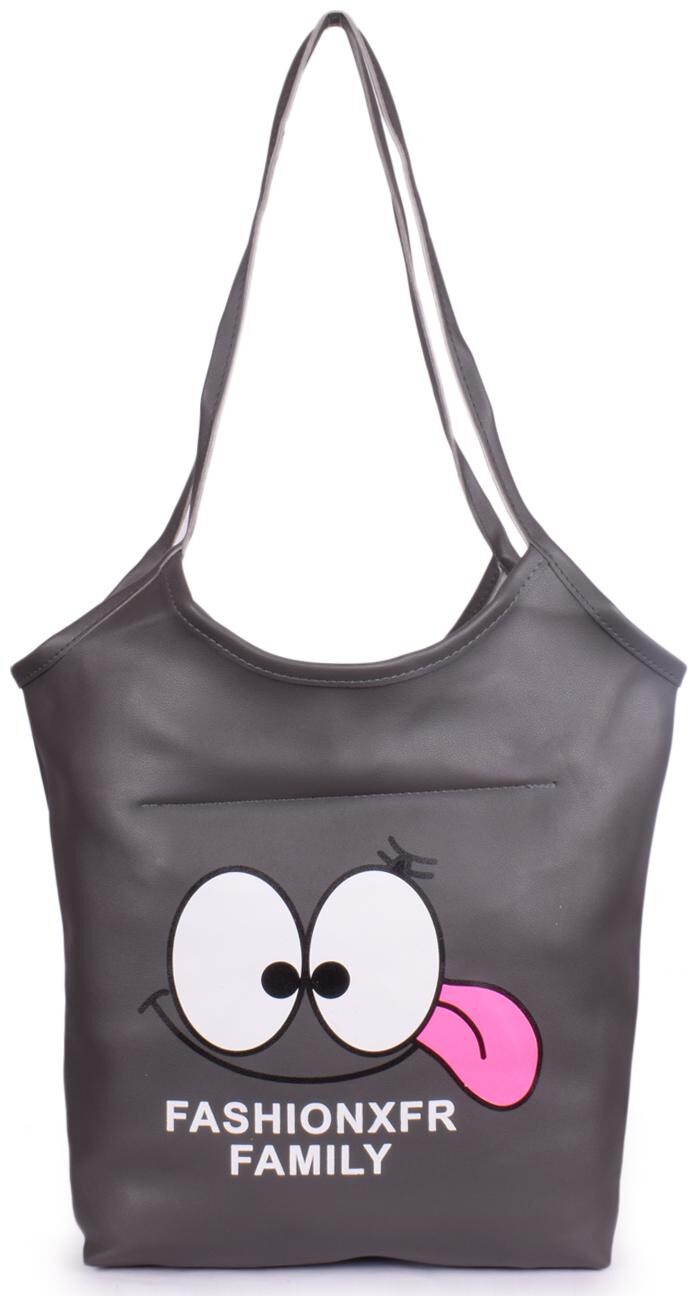 

Bagkok Grey PU Hobo Bag