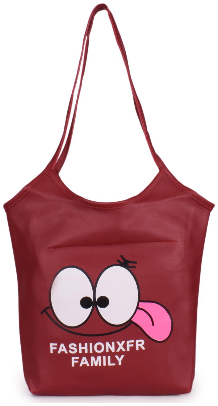 

Bagkok Maroon PU Hobo Bag