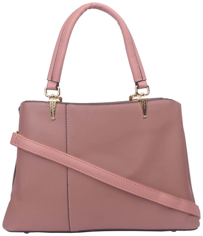 

Bagkok Pink PU Handheld Bag - Pink PU Satchel