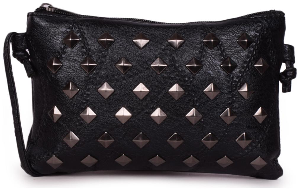 

Bagkok Black PU Solid Sling Bag