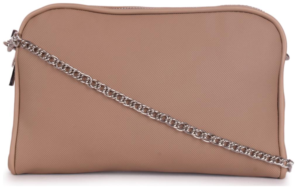 

Bagkok Brown PU Solid Sling Bag