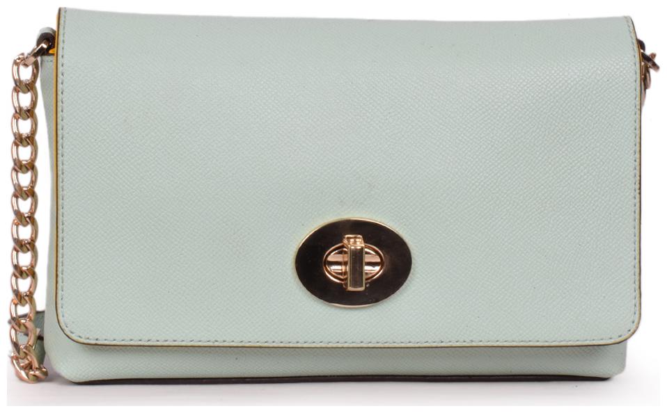 

Bagkok Green PU Solid Sling Bag
