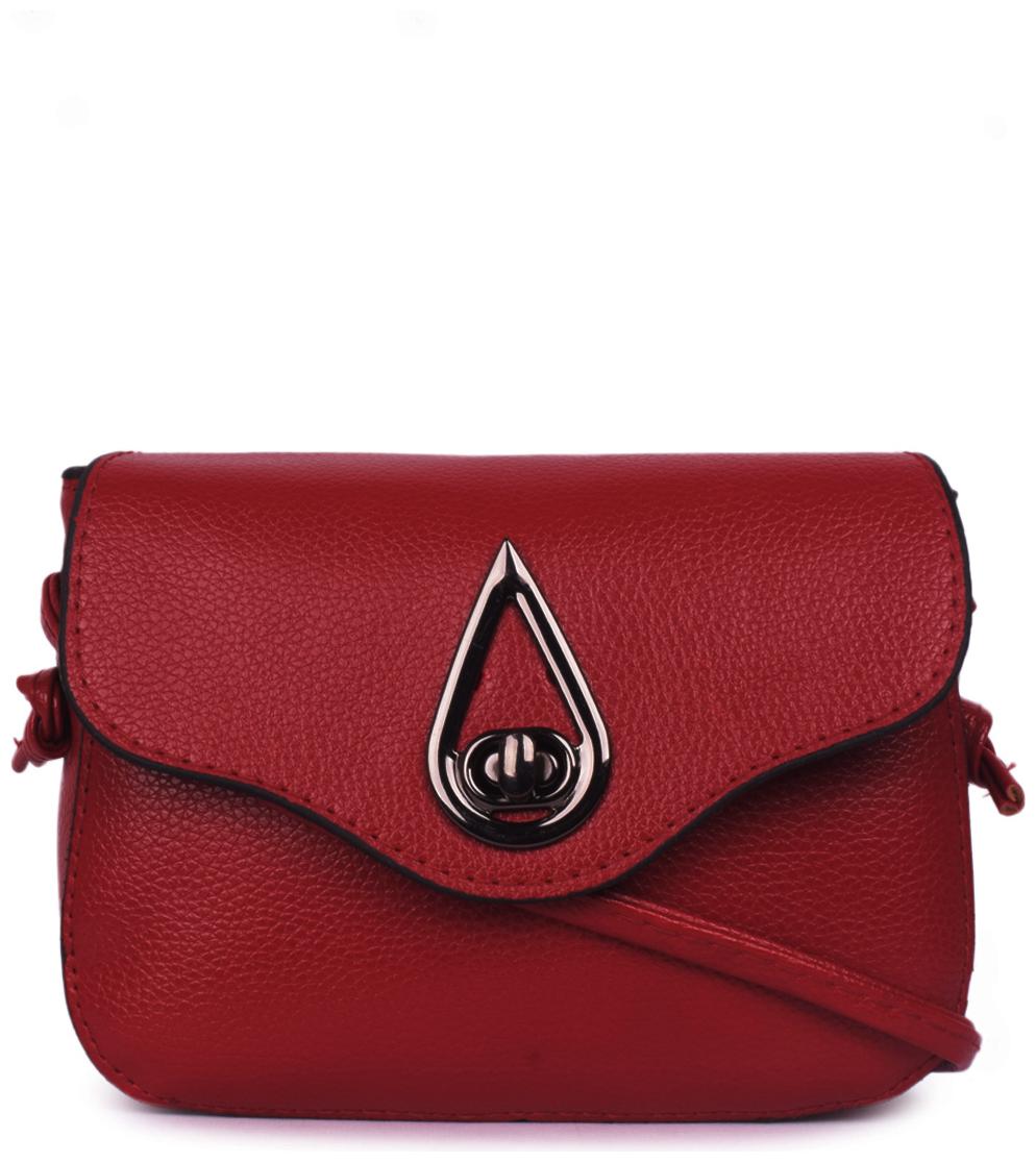

Bagkok Red PU Solid Sling Bag
