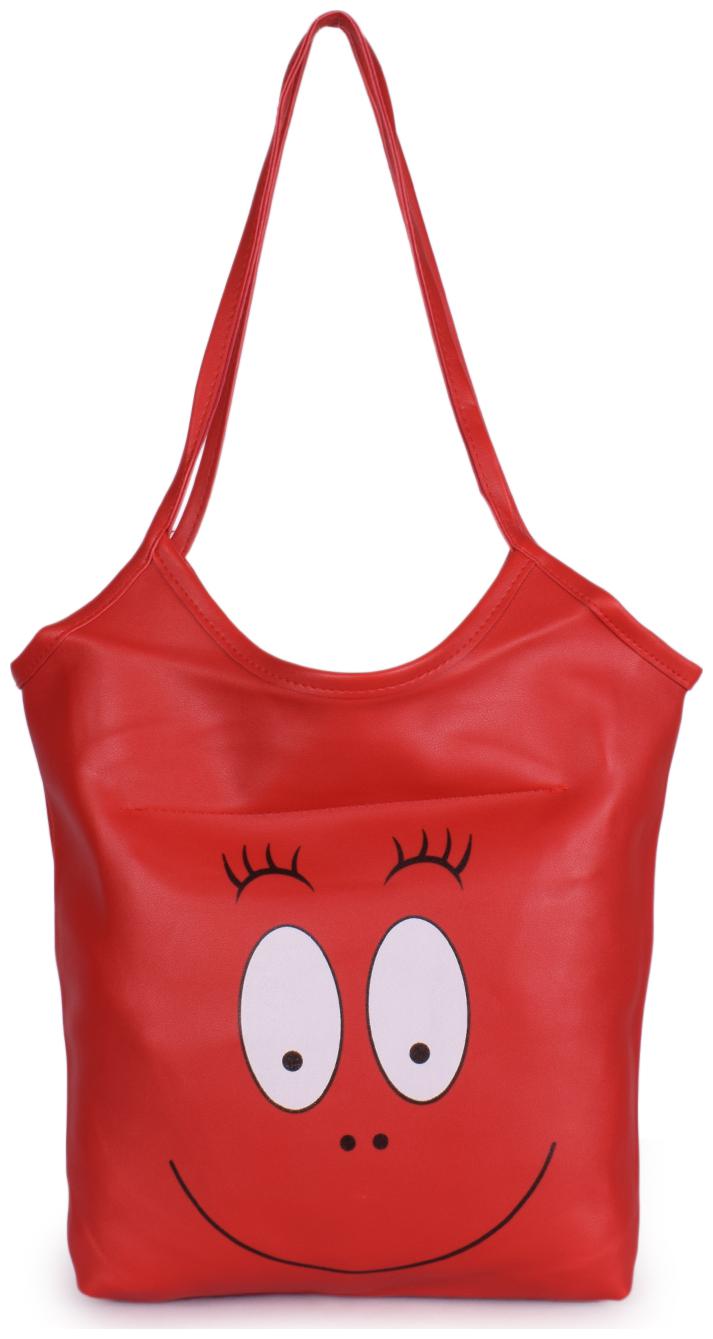 

Bagkok Red PU Hobo Bag