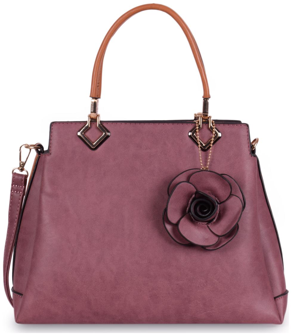

Bagkok Pink PU Satchel