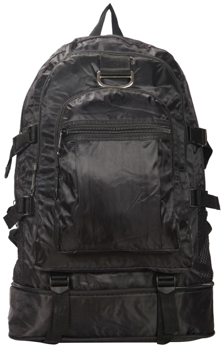 

Bagkok Black PU Backpack
