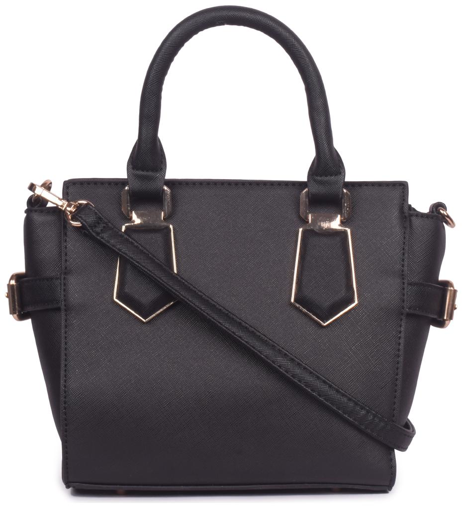 

Bagkok Black PU Satchel - Black PU Satchel